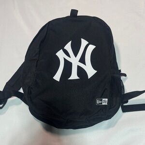 New Era Black and White Backpack